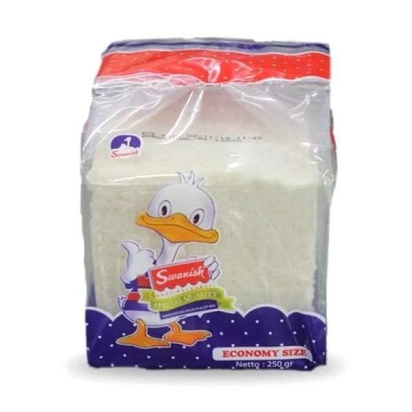 

SWANISH ROTI TAWAR KUPAS 250 GR