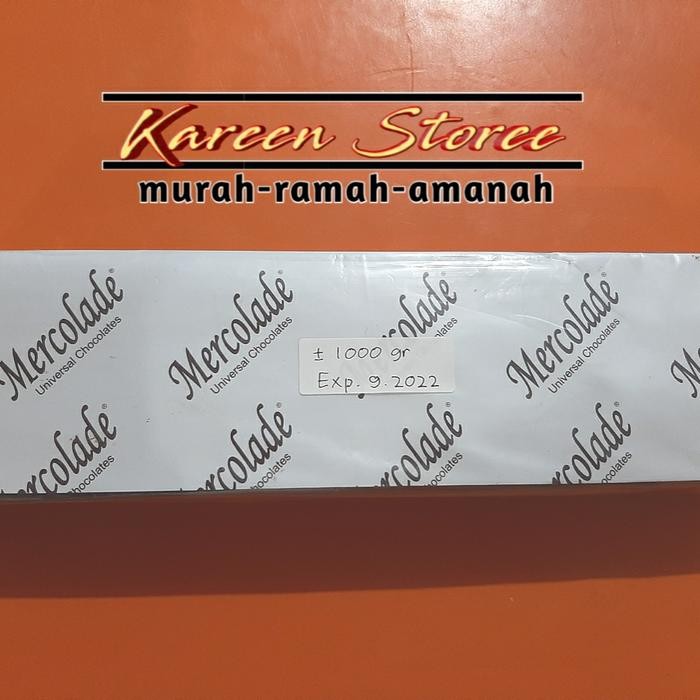 

InstanTanyadulu- Coklat batang merk Mercolade repack 1kg