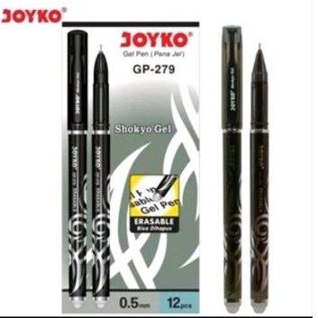 

Pulpen Shokyo Gel Bisa di hapus (12 pcs)