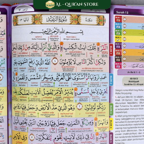 Al Quran Custom A5 Hafazan Junior, Alquran Terjemahan, Alquran Dan Terjemahan, Alquran Anak, Al