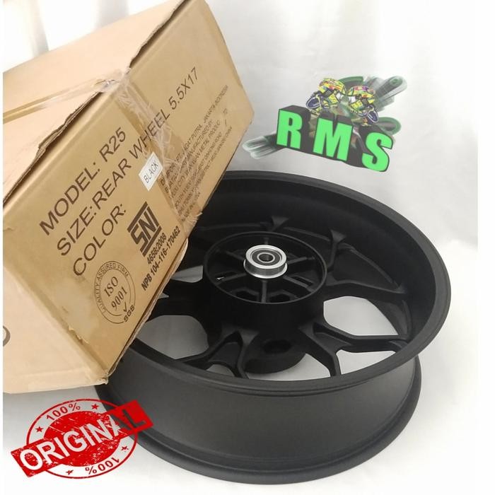 Velg Delkevic R25 MT25 Tapak lebar 5,5 inc Velg Belakang R25 MT25