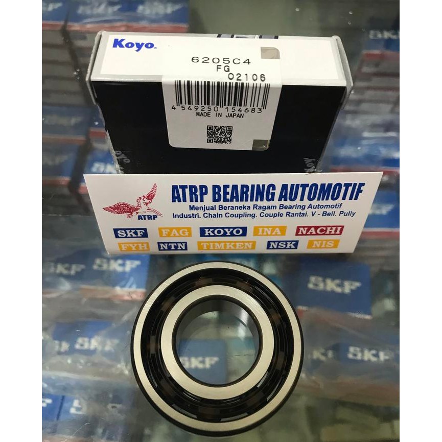 Ball Bearing 6205 C4 Teflon Koyo Japan Original