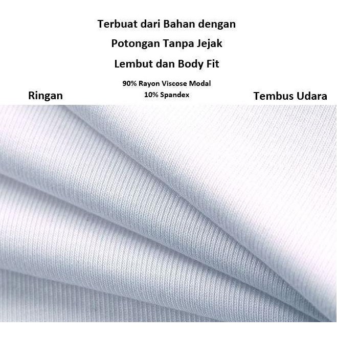Hot Promo Kaos Tshirt Cowok Silk Ice Sejuk Nyaman Elastis Seamless Tanpa Jahitan Skr47
