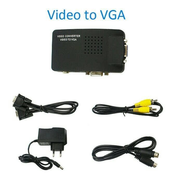 CONVERTER RCA TO VGA / CONVERTER AV TO VGA