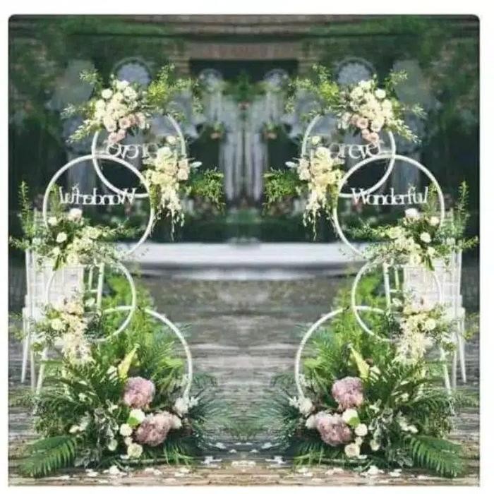 Standing Flower Pergola Besi