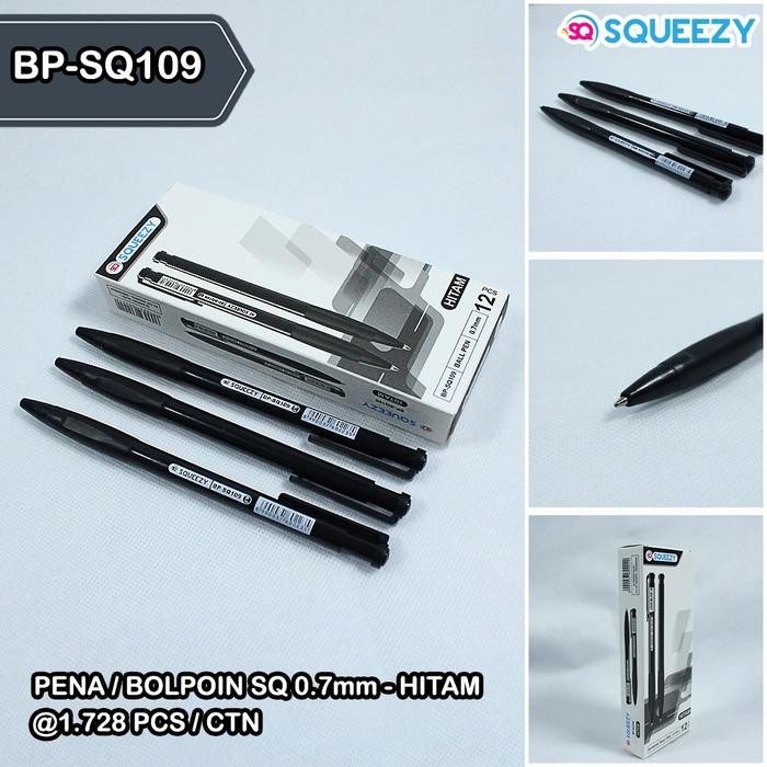 

ID PULPEN GEL CETEK TINTA / GEL PEN CETEK HITAM 0.7 MM ISI 12 PCS PULPEN