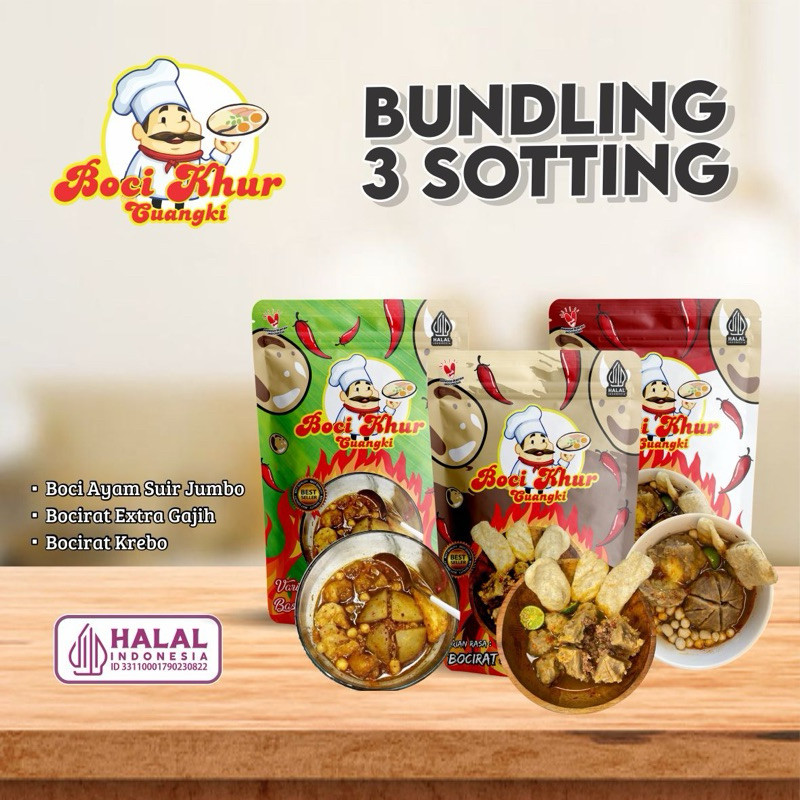 

Boci Khurcuangki - Paket Bundling sotting ( Krebo,Gajih,Suir )