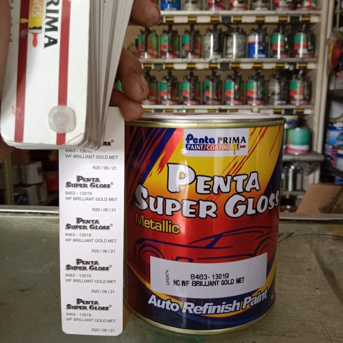 Lilissto Shop Penta Super Gloss Wf Brilliant Gold/Gold Penta Metallic/Cat Emas Velg