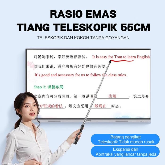 

ID 4 IN 1 LASER PEN WIRELESS LASER POINTER PRESENTASI S18 PPT RETRACTABLE POINTER UNTUK PAPAN