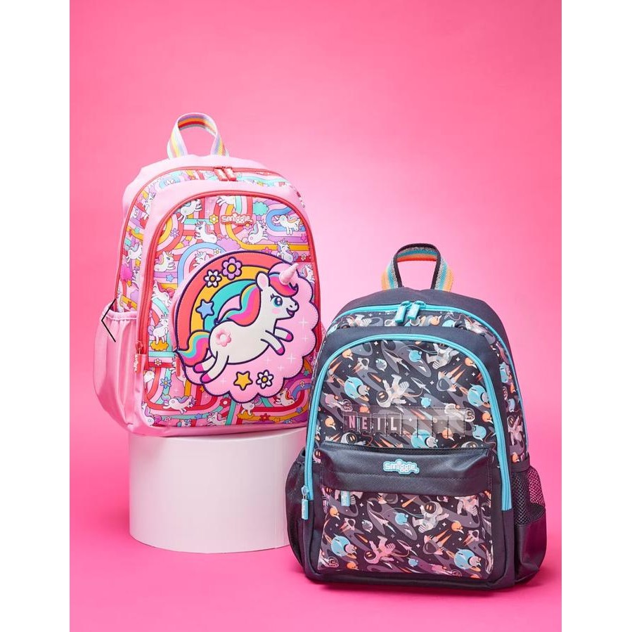 Terlaris- Smiggle Junior Backpack Animalia Koala / Rabbit Bunny