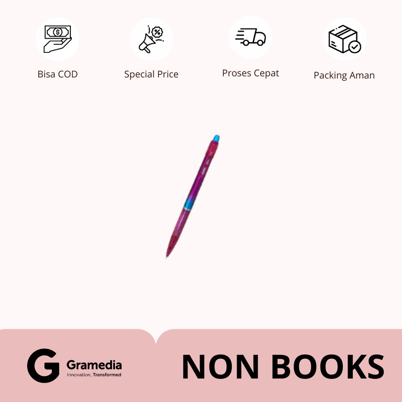 

Gramedia Supratman | Estudee Mizu Retractable Penlv 0.5 Black/6 Elv554 | Produk Original Gramedia