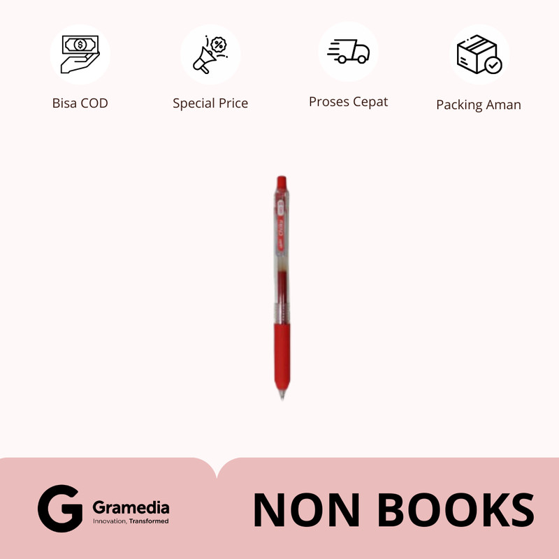 

Estudee Chiiku Gelpen 0.5 Red Egp-26