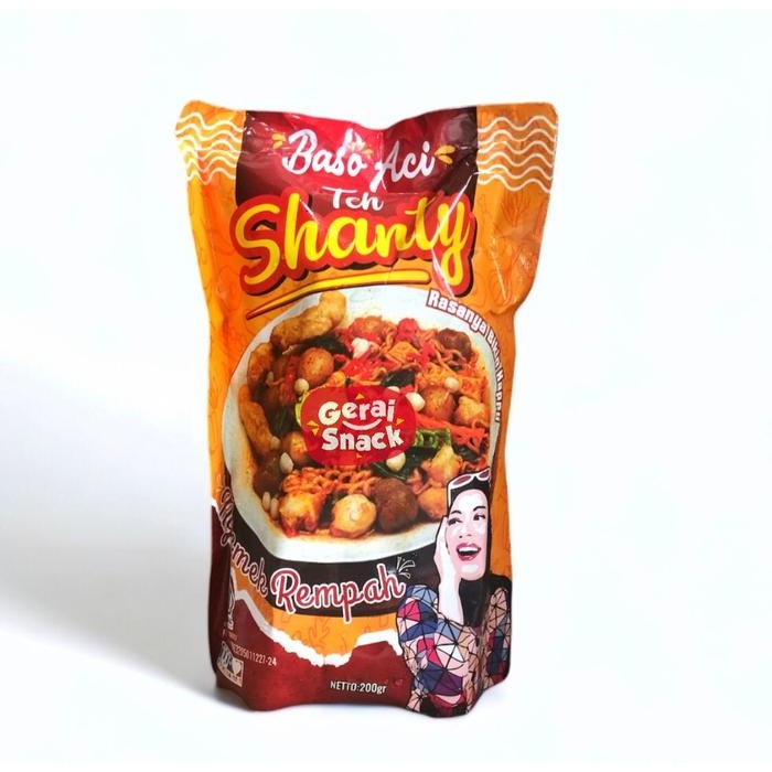 

BASO ACI MIE NYEMEK TEH SHANTY ORIGINAL LENGKAP DENGAN GURILEM 200G