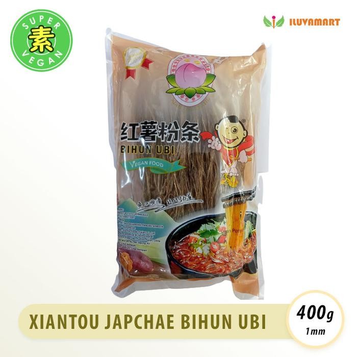 

XIAN TOU BRAND JAPCHAE 400GR / BIHUN UBI KECIL DAN PIPIH