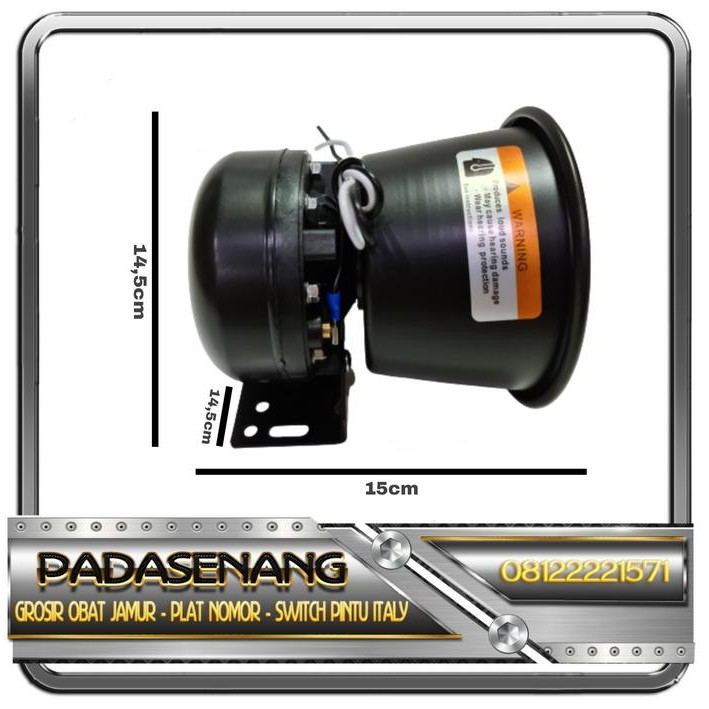 Termurah Toa Speaker Sirine Patwal/Toa Sirine/Toa Black/Toa Patwal+++...