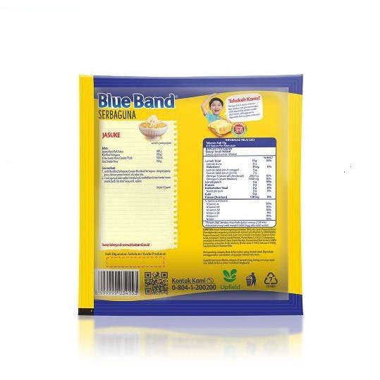 

sj - BLUE BAND MARGARINE SERBAGUNA SACHET 200GR