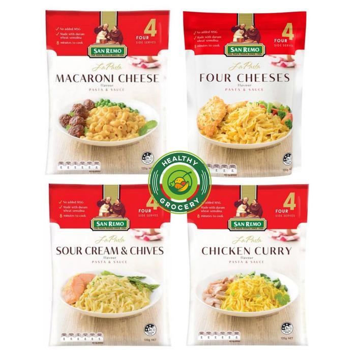 

SAN REMO LA PASTA MACARONI CHEESE 120GR