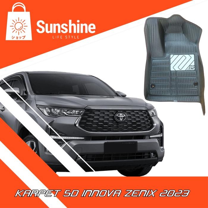 KARPET MOBIL INNOVA ZENIX ZENIX HYBRID 5D PREMIUM CAR MAT CARPET 2023