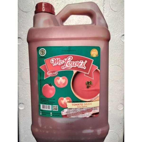 

Diskon Mc Lewis Chili/Chili Extra Hot/Tomato/Saus Sambal/Tomat Halal Bpom 6Kg