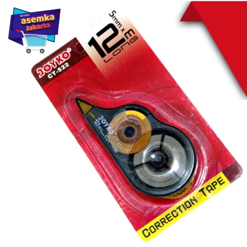 

Tipe-X Pita Correction Tape CT-522 Grosir 6pcs