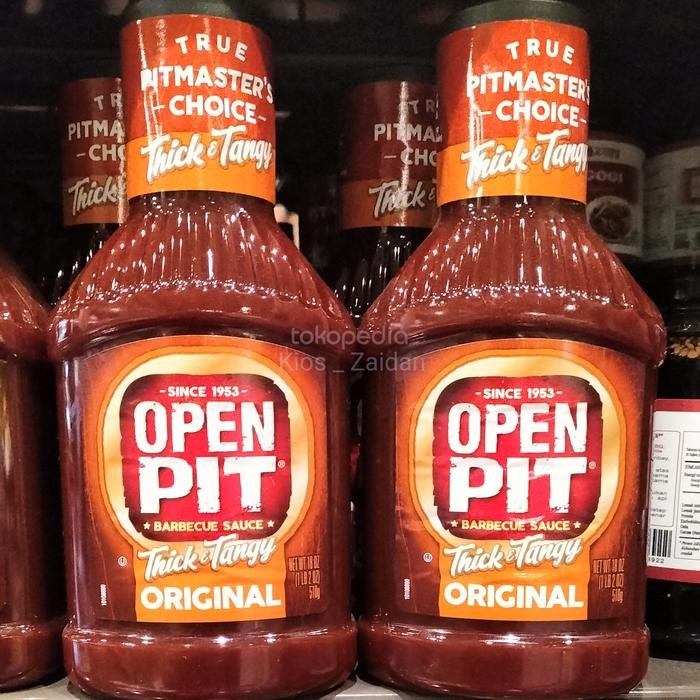 

Kualitas No1 Open Pit Bbq Sauce Original 510Gr