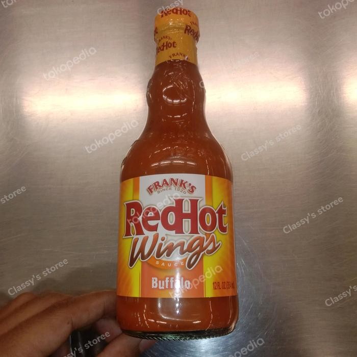 

Diskon Franks Red Hot Wing Sauce Buffalo 354 Ml/Saus