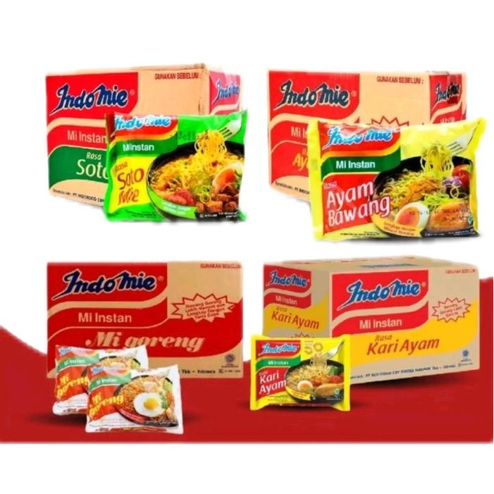

Ready Indomie All Varian 1 Karton