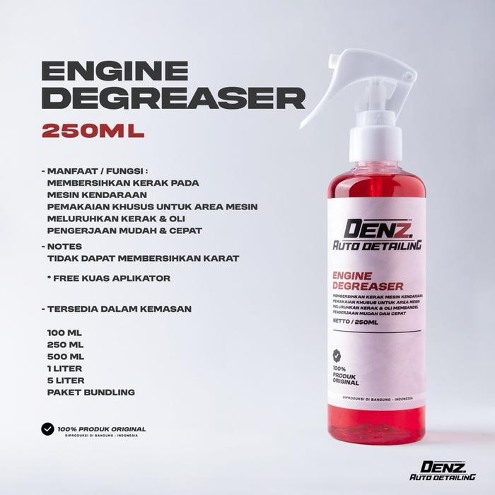 ENGINE DEGREASER pembersih kerak mesin DENZ AUTO DETAILING pembersih kerak oli mesinn denz auto