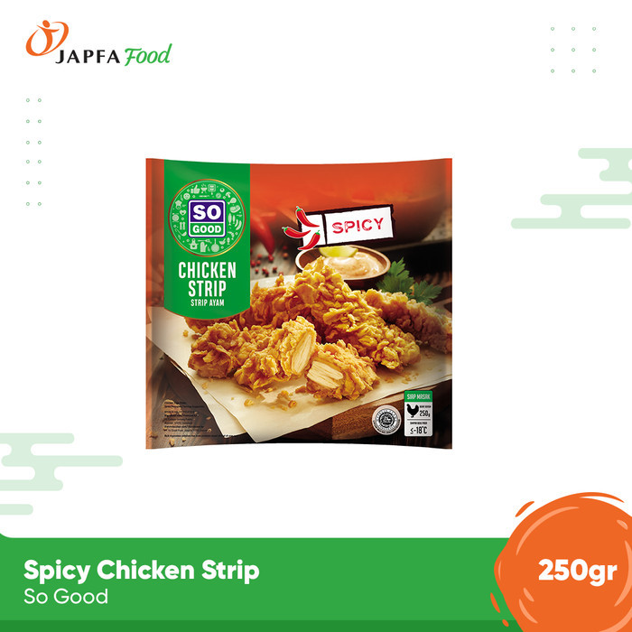 

BeliSkrg,KirimHariini- So Good Spicy Chicken Strip 250gr