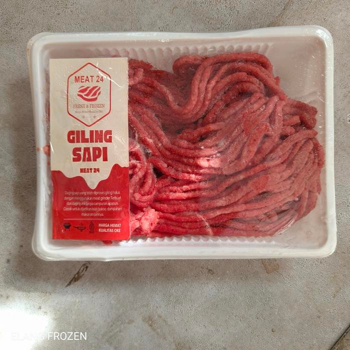 

BeliSkrg,KirimHariini- Daging Sapi Giling Meat 24 250gr