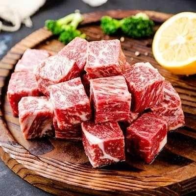 

BeliSkrg,KirimHariini- Saikoro Beef Steak Wagyu Cubes Grade A 500gr