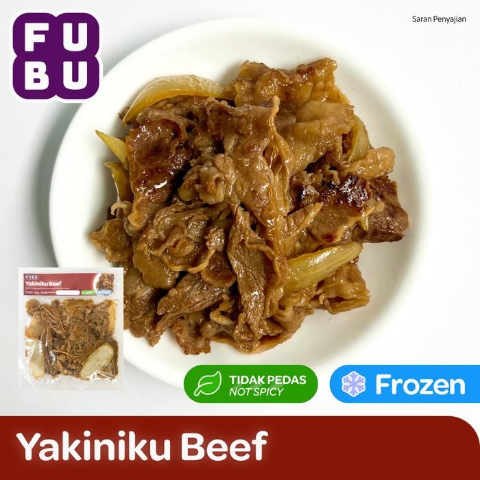 

BeliSkrg,KirimHariini- FUBU Yakiniku Beef - Sapi Manis Asin Jepang - Satu Porsi Frozen Food