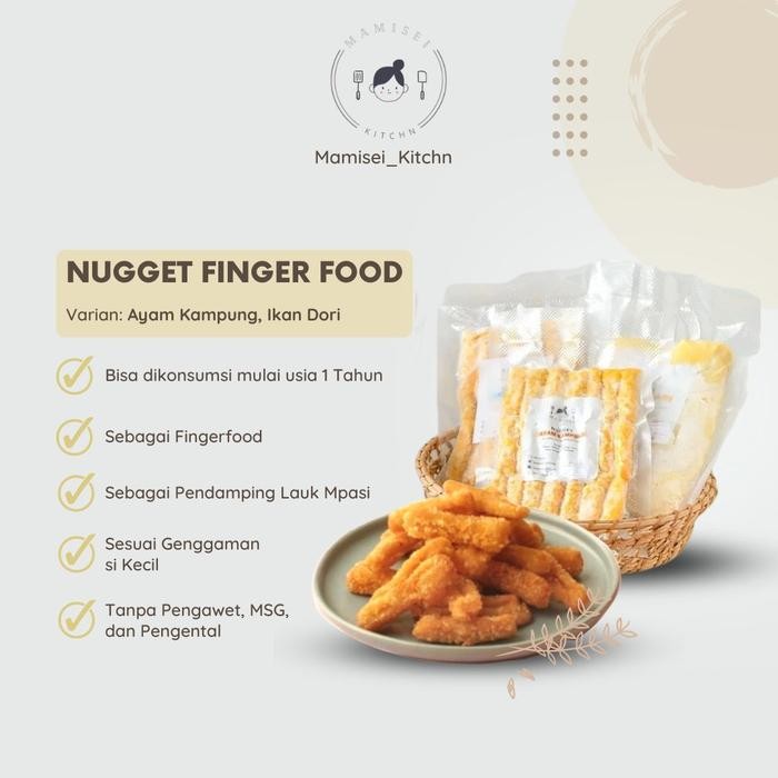 

BeliSkrg,KirimHariini- Nugget Ayam Kampung / Anti GTM / Frozen Homemade / Dori / Yampungb