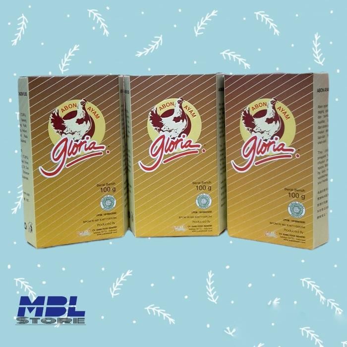 

BeliSkrg,KirimHariini- Abon Gloria Ayam ktk 100g