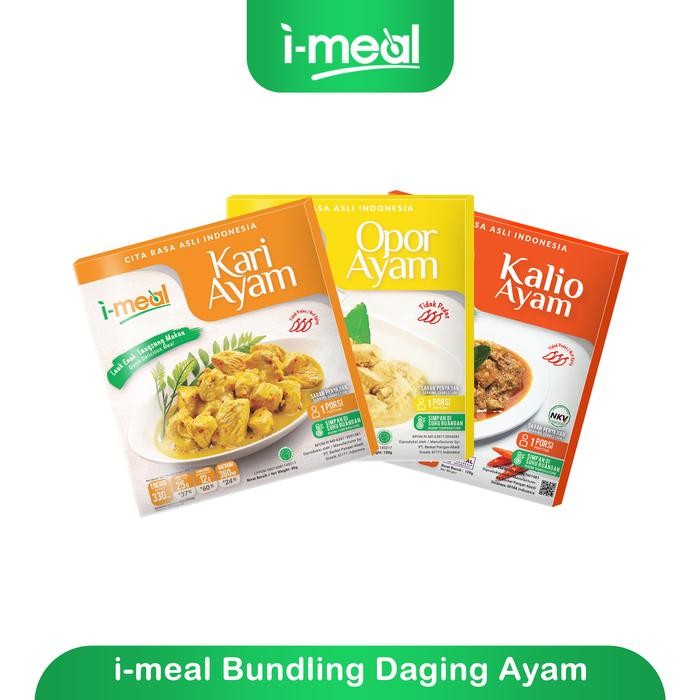 

PastikanDikirimLgsg- i-meal Bundling Daging Ayam