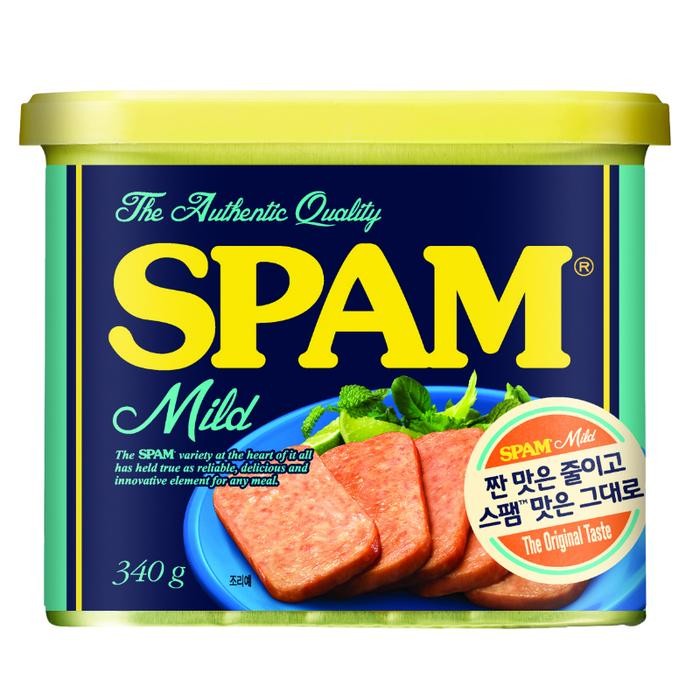 

PastikanDikirimLgsg- CJ Spam Mild Korea 340gr Spam Luncheon Meat Ham Korea