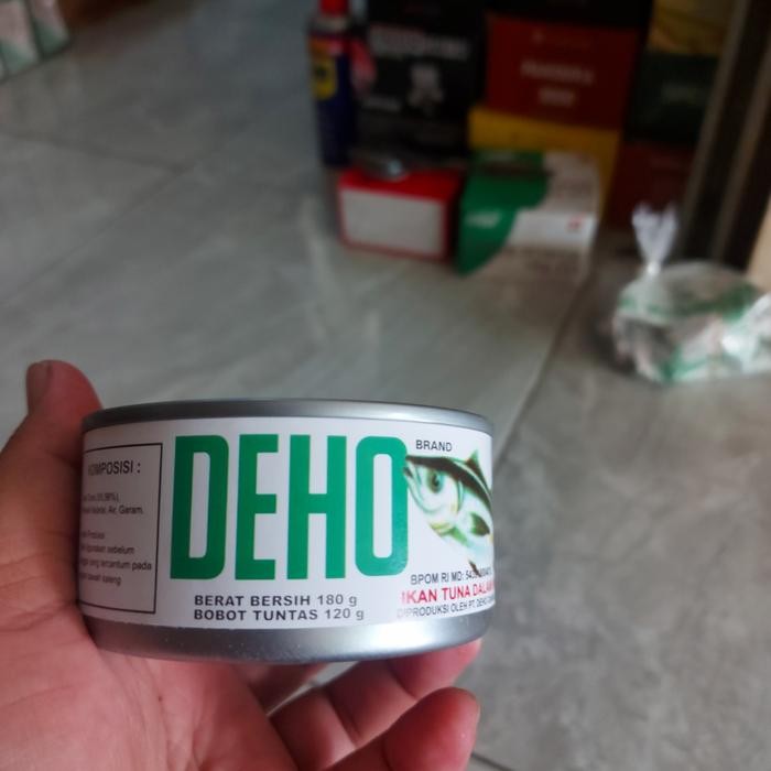 

PastikanDikirimLgsg- DEHO Tuna Kaleng 180gr. / Chunk In Oil