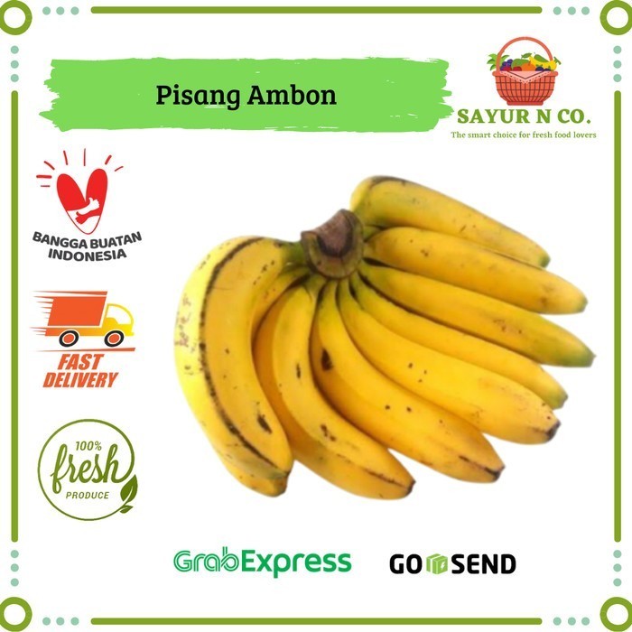 

PastikanDikirimLgsg- Pisang Ambon (1 Sisir)