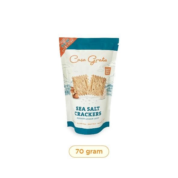 

PastikanDikirimLgsg- CASA GRATA - SEA SALT CRACKERS 70GR