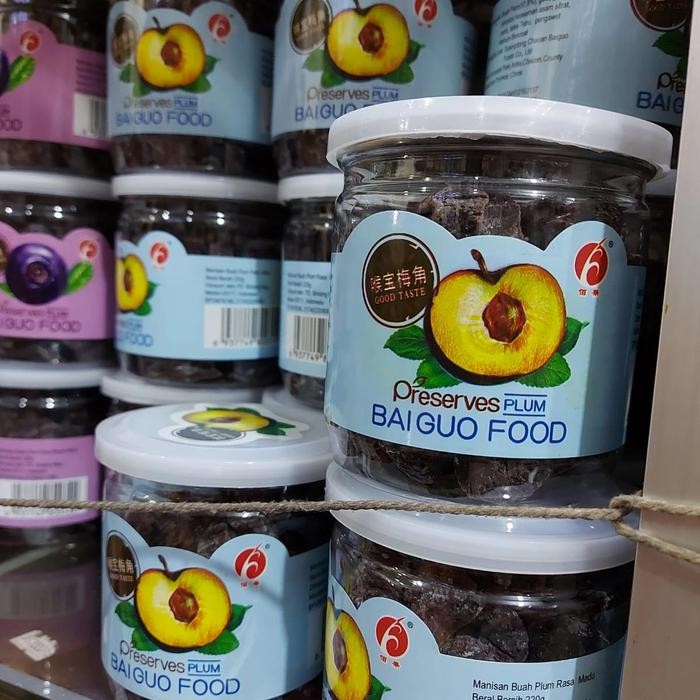 

PastikanDikirimLgsg- baiguo food Preserves Plum Manisan