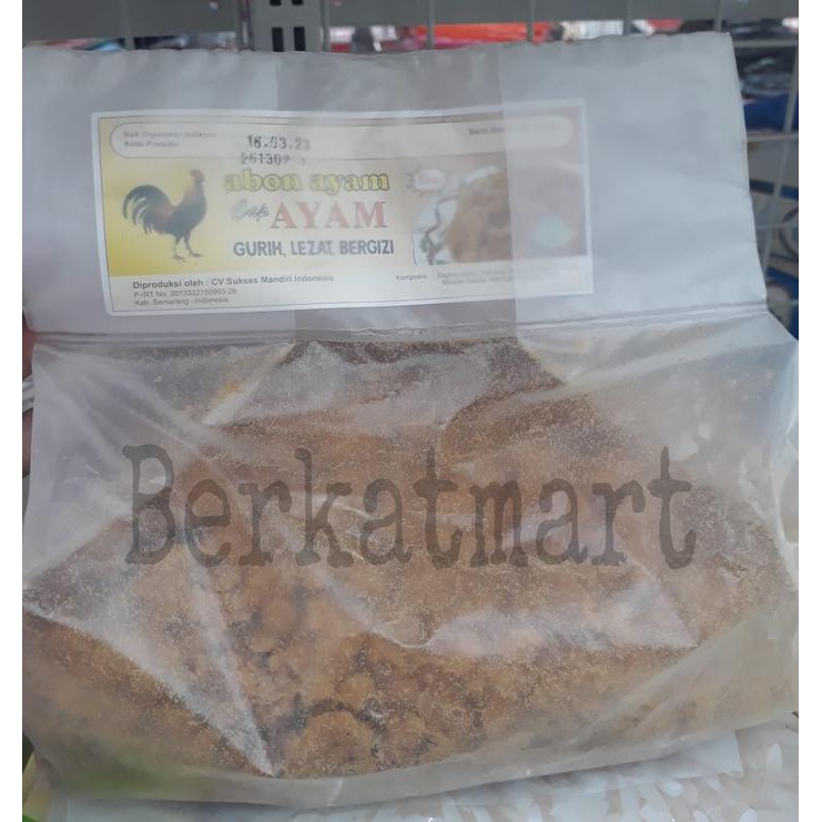 

PastikanDikirimLgsg- Abon Ayam cap Dua Ayam kemasan 500 gr