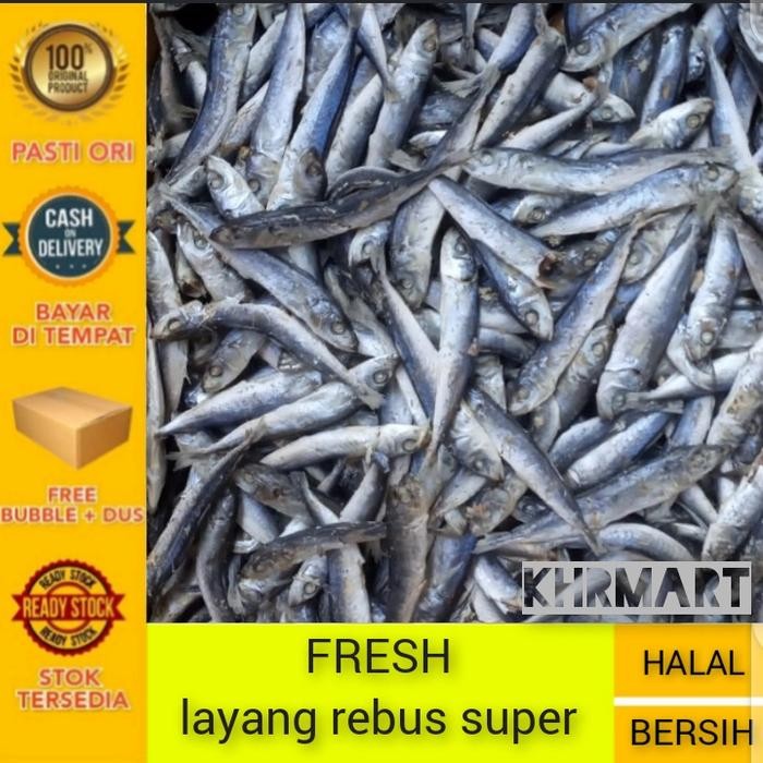 

PastikanDikirimLgsg- Ikan asin layang rebus-500gram KHR