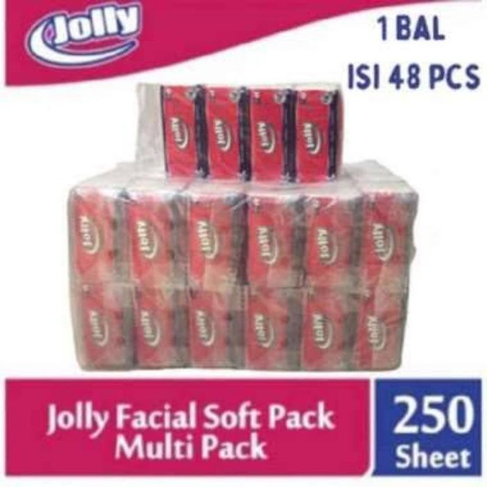 Tissue Jolly 250 Sheets 1 Ball (isi 48 Pcs)