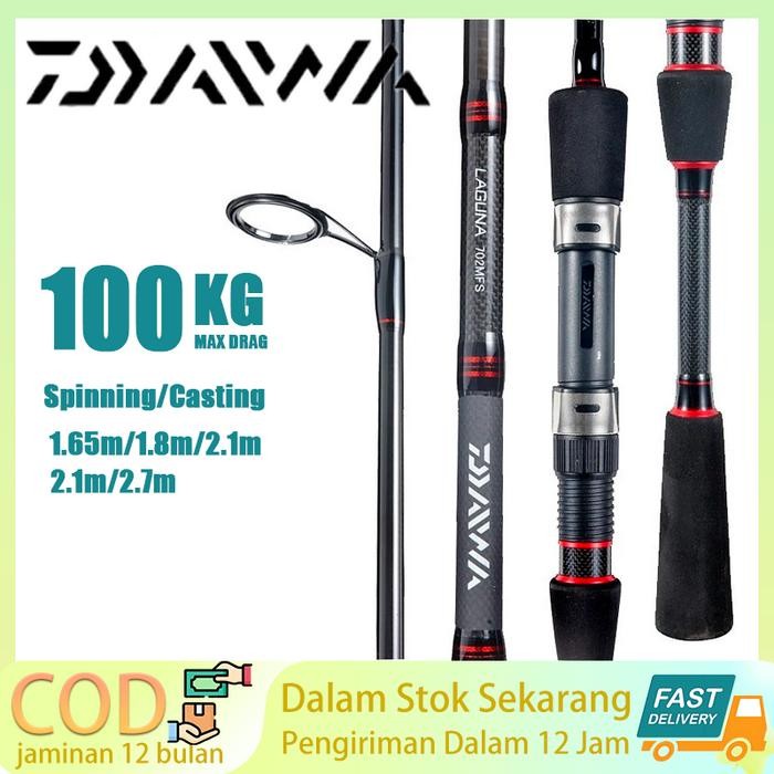 Daiwa Joran Pancing Spinning Joran Casting Joran Reel 165Cm-270Cm