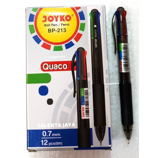 

MG - PULPEN QUACO 4 WARNA BP 213 0.7MM - 1 LUSIN