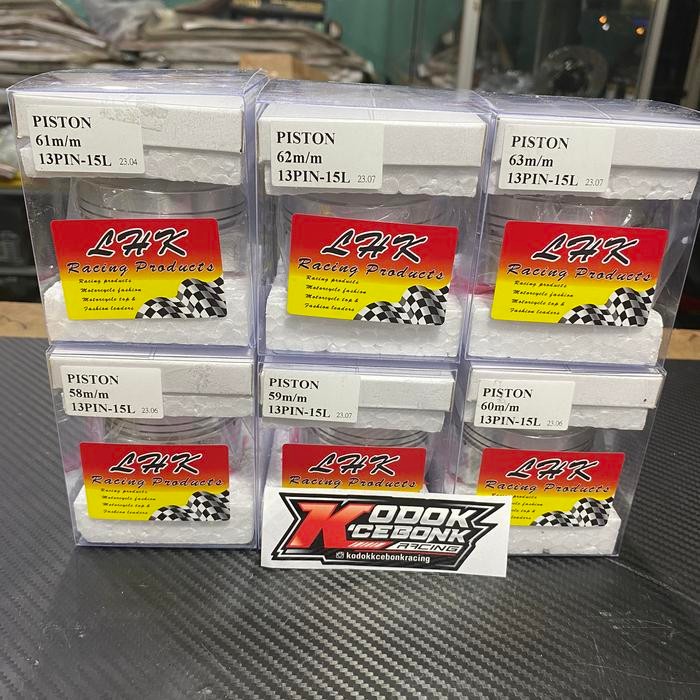 Seher/Piston LHK Pin 13 Ukuran 58,59,60,61,62,63 Original LHK THAILAND