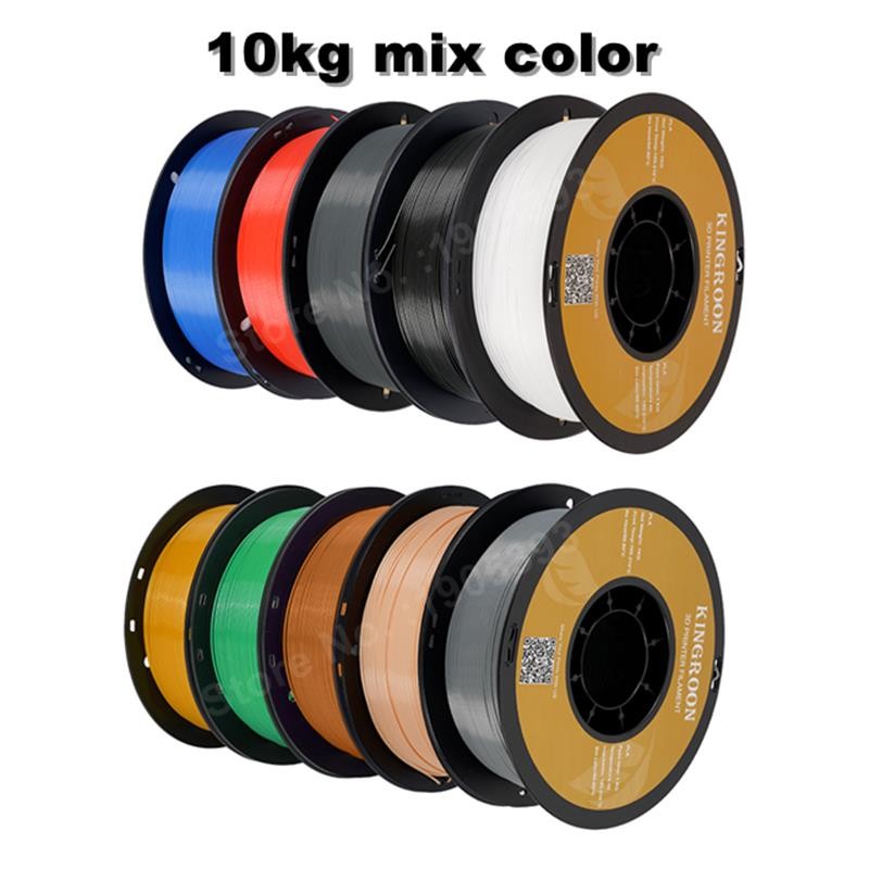 Top PLA Filament 1.75mm 5/10KG pla Plastic For 3D Printer, Standard 1kg/roll 3D Printing Filaments M