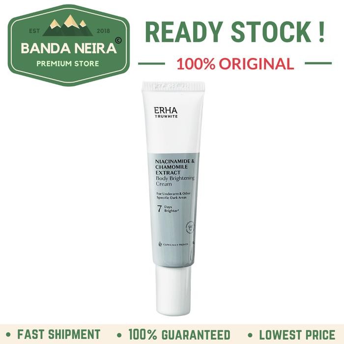ERHA / TRUWHITE Body Brightening Cream / Krim Pencerah Kulit