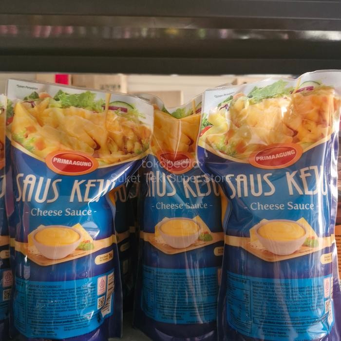 

New Saus Keju / Cheese Sauce 1kg Prima Agung GROSIR Best Seller