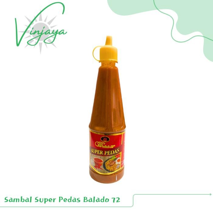 

New sambal balado super pedas 72 - sambel kalimantan